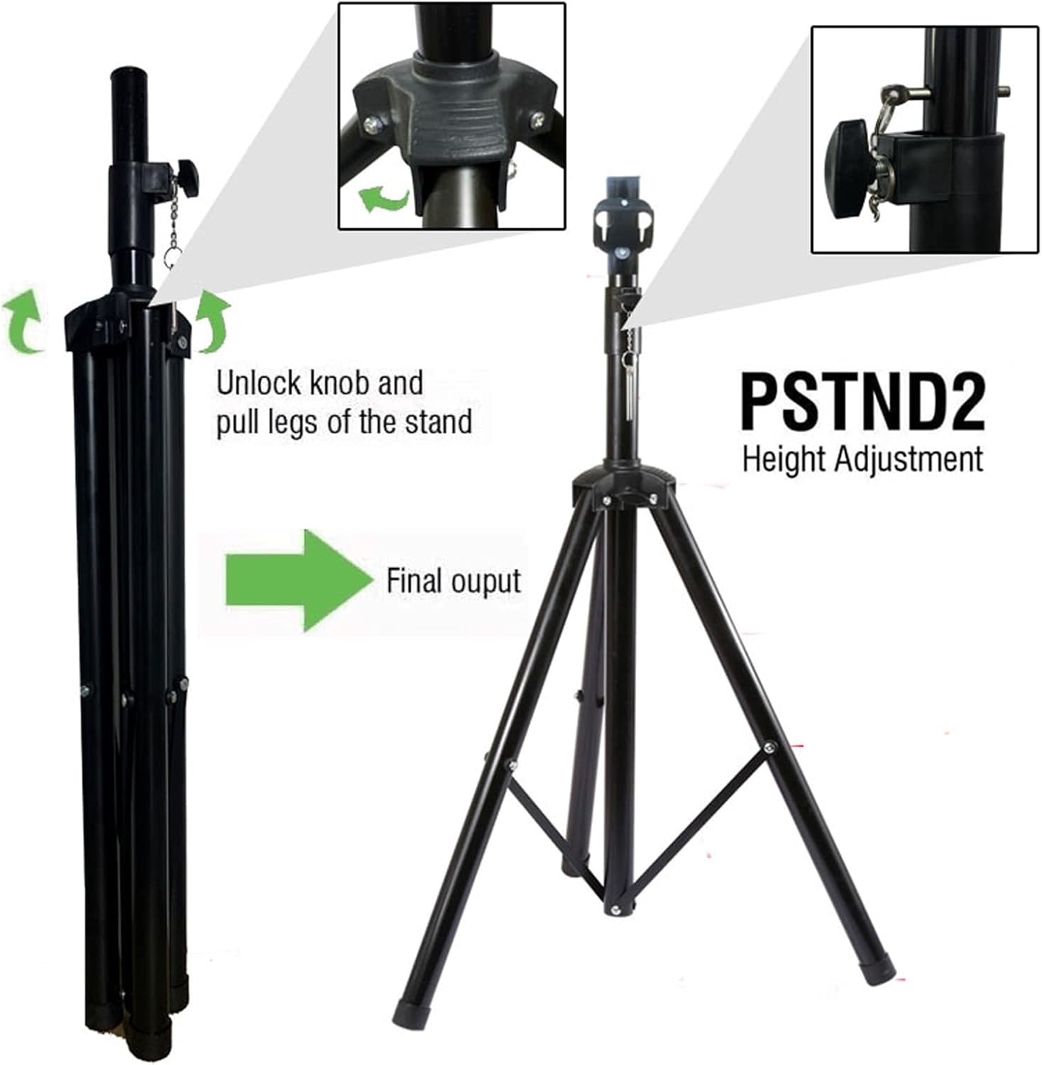3DHologramFan Stand with Multi-Function Base, Height 39.4 to 69 Inch, 150 Pounds Load-Bearing for A Variety of 3D Rack